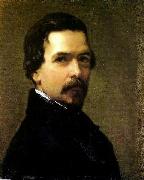 Federico de Madrazo y Kuntz Portrait of Francisco Adolfo de Varnhagen oil